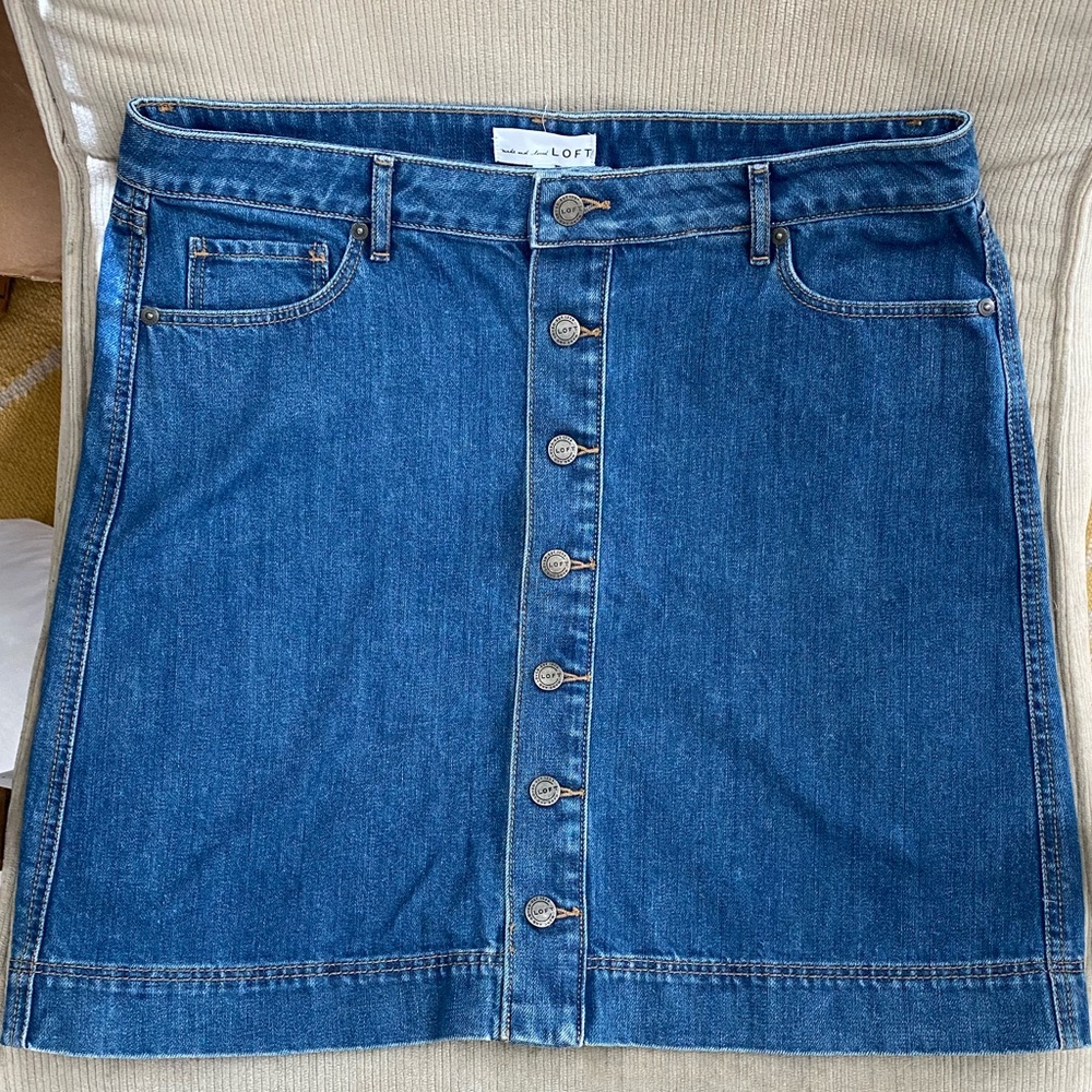 Loft Denim skirt